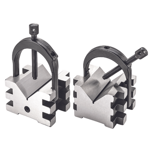 MHC Multi Use V-Block Set, 420-5490 Pair Precision V-blocks 65 x 75 x 50mm. Capacity 5-50mm