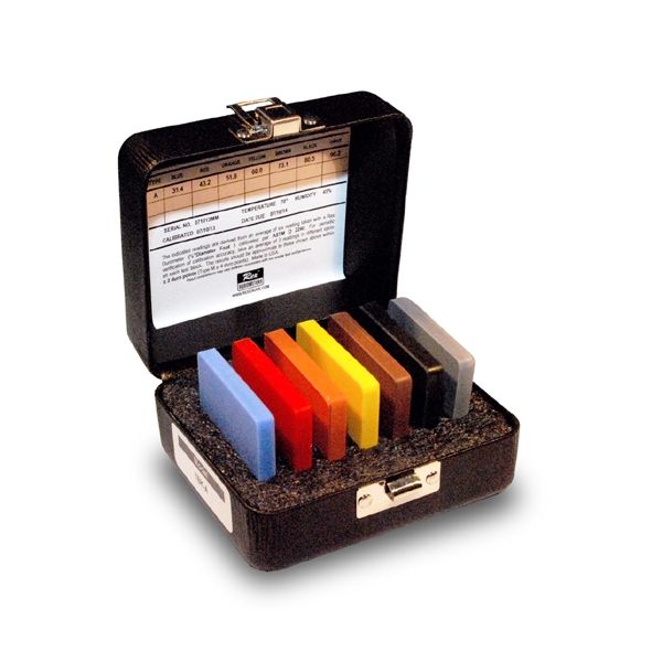 Rex TBK-A Durometer Test Blocks Description : Test Block Kit Type A Number of blocks : 7