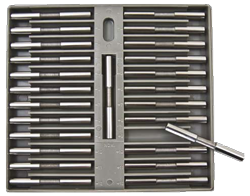 Deltronic PPM25 Class X Pin Gauge Sets. 0.0025mm Steps Code PPM25-21.26-25.67 Range 21.2600 - 25.6700mm