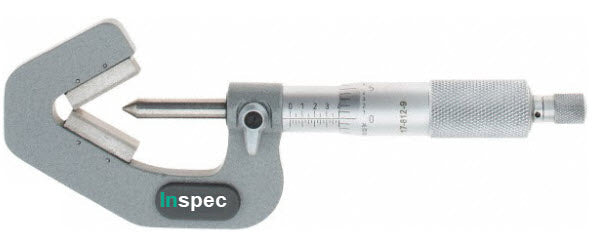 Inspec Vee Anvil micrometers 1-15mm x .01mm 3 flute 201-41-000