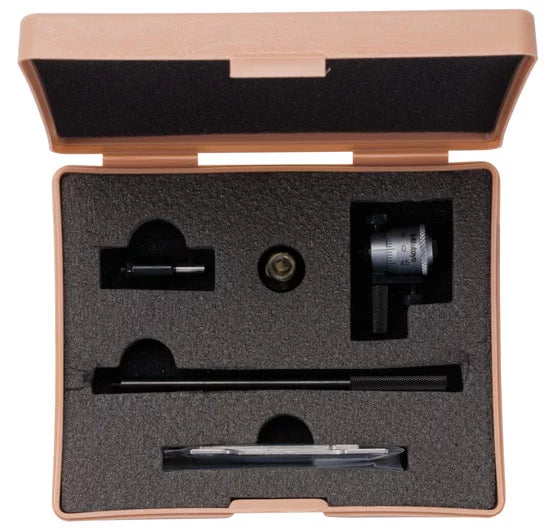 Inside Micrometer, Interchangeable Rods 25-50mm, with 2 Rods, Hardened Face 141-101