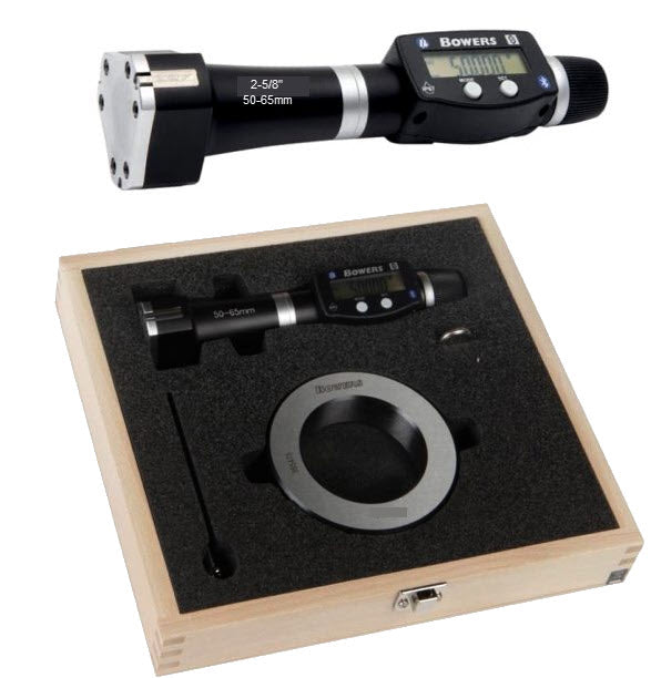 XT Digital Micrometer 3 Point 50-65mm XTD50i-BT